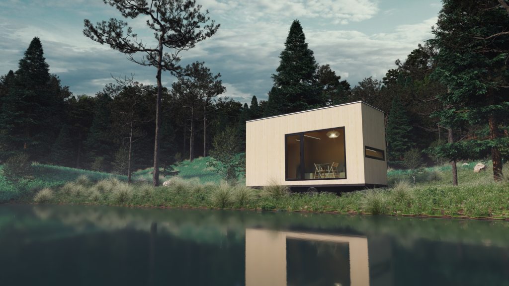 Pocket House - mobilné drevostavby