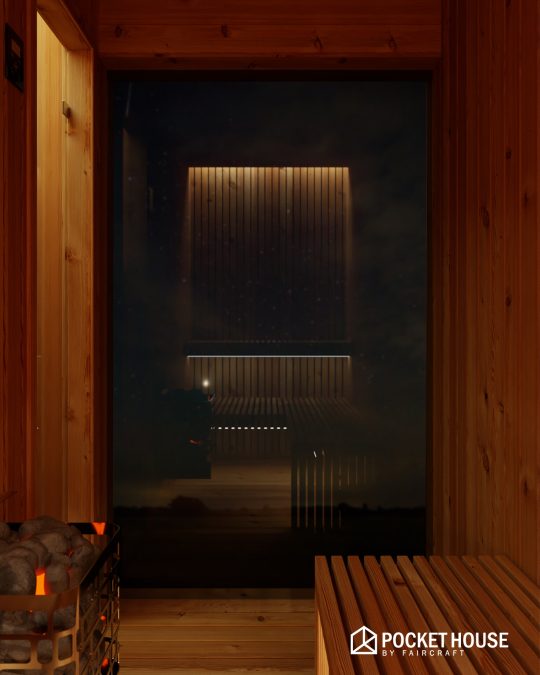 Pocket House - mobilná sauna