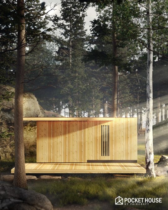 Pocket House - mobilná sauna