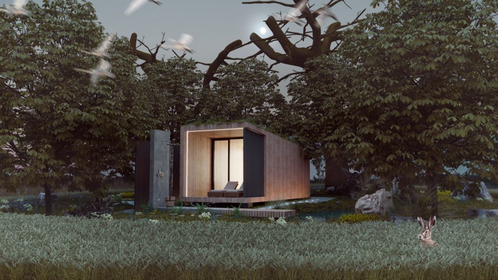 Pocket House - mobilné drevostavby